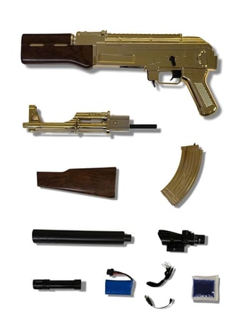 رشاش خرز مائي AK47 مذهب أفضل رشاش اوربيز احترافي