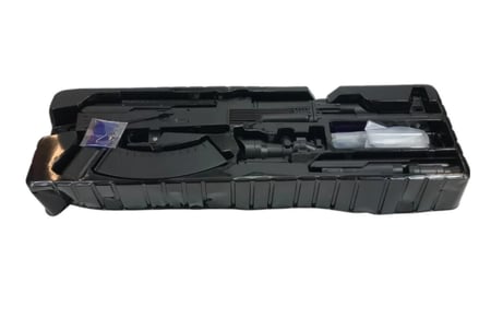 Ak 47 اسود مع سكوب رشاش خرز مائي