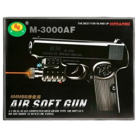 مسدس خرز 6مل مقاس ربع  M-3000AF (بلاستيك)