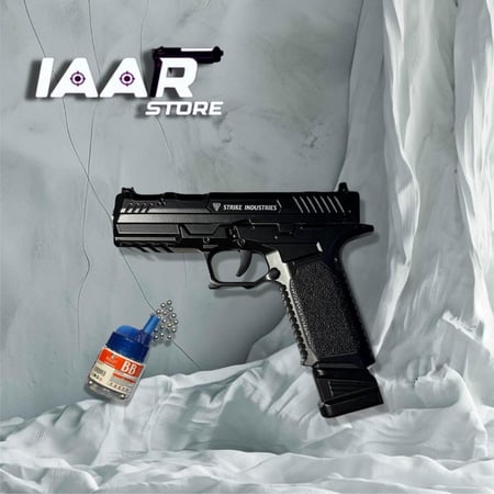 مسدس خرز حديد C314 مع كشاف أفضل مسدس خرز 6 مل واقعي