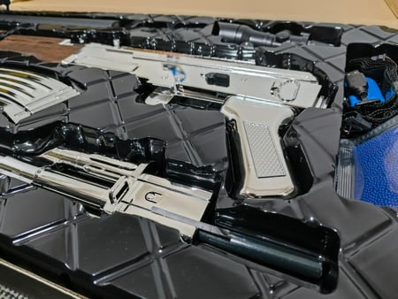 رشاش خرز RPK سلفر مميز بطول 113 سم رشاش اوربيز أوتوماتيكي ببطارية