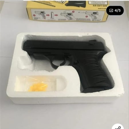 مسدس خرز 6مل مقاس ربع  P0621 (بلاستيك)