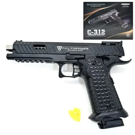 مسدس خرز أجزاء حديد c312 حجم كبير