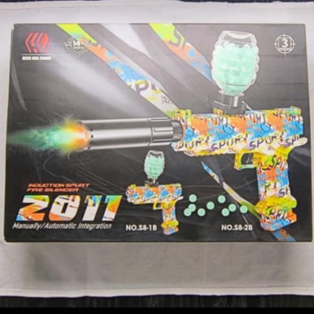 جلوك خرز صلب كهرباء ملون 6 مل قاتل الوزغ بدون كشاف