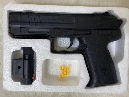 مسدس خرز ليزر كامل بلاستيك مقوى