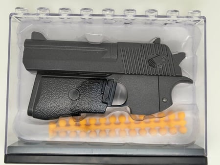 فرد ربع حديد كامل(خرز) رمادي