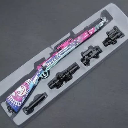 نموذج سلاح فورت نايت حديد مع الاكسسوار(22 سم)