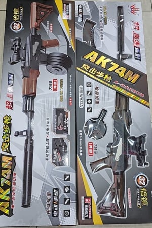 AK47M رشاش خرز مائي كهرباء مستوى القوة عالي مع 2000 رصاصه