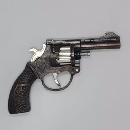 مسدس ابو محاله ربع  حديد كامل(برونزي)طرطعان