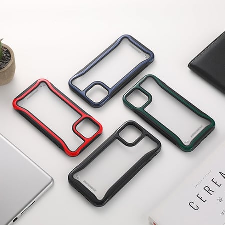 كفر ايفون شيلد ازرق_اسود للايفون 12 ميني