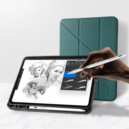 قلم ايباد ماج لينك ابيض يدعم راحة اليد + رأس قلم أضافي