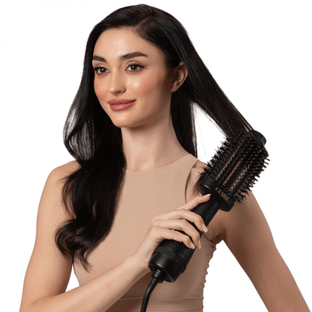كلارا - مصفف ومجفف الشعر  اثنين في واحد C5 اسود