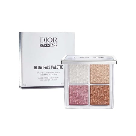 باليت هايلايتر وأحمر خدود باكستيج جلو من ديور - 001 يونيفرسال