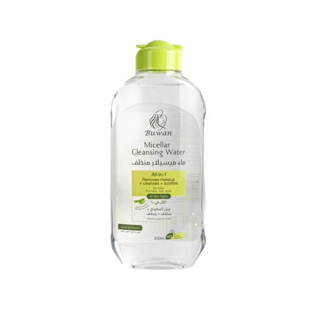 ماء ميسلار مزيل مكياج منظف و ملطف للبشرة بخلاصه الصبار من بوان 200 مل