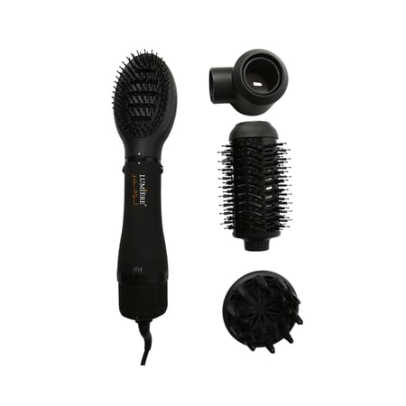 طقم مصفف شعر 4 في 1 اسود 1000واط من لوميير HS1003