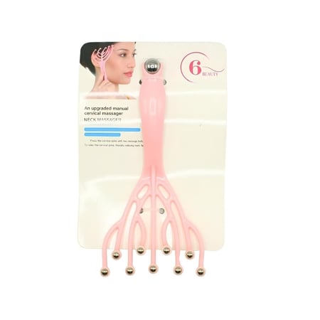 اداة تدليك مساج فروة الرأس والجسم من 6 بيوتي