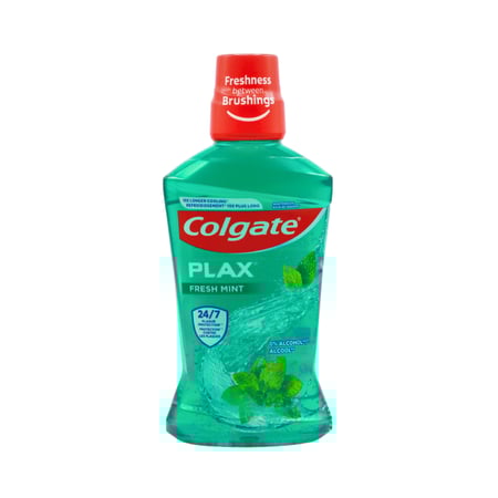 غسول للفم بخلاصة النعناع الأخضر من كولجيت 500 مل