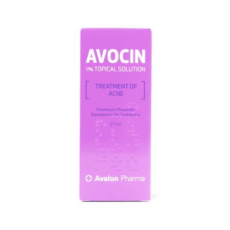 افالون أفوسين 1% محلول موضعي لعلاج حب الشباب من افالون فارما- 30 مل