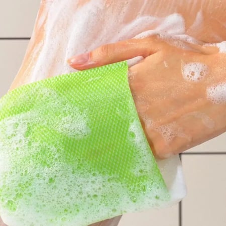 ليفة تقشير الجسم الكورية الأخضر من مومز باث ريسبي - 25 مل