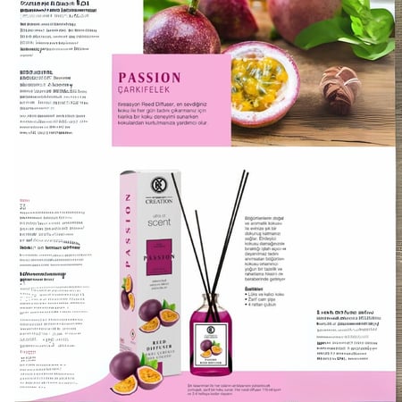 معطر للغرف والمكاتب باشن فروت من كريسيون كرياشن - 115 مل