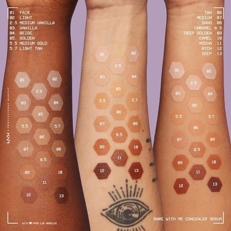 كونسيلر خافي عيوب بير وذ مي مدعم بسيروم من نيكس - 04 بيج