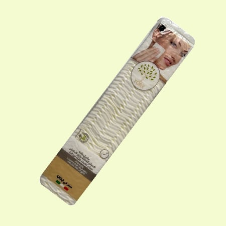 قطن ازالة المكياج بزيت الارغان  من يوركس 70 منديل