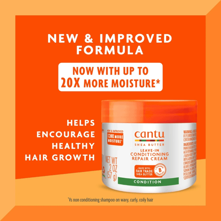 كريم إصلاح وترطيب الشعر بزبدة الشيا من كانتو _ 57 جرام