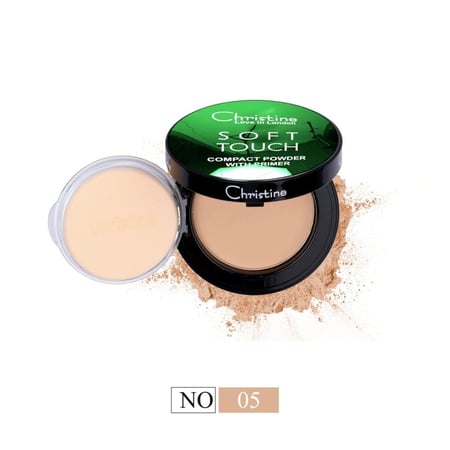 بودرة وجه مضغوطة سوفت تاتش من كرستين - 05
