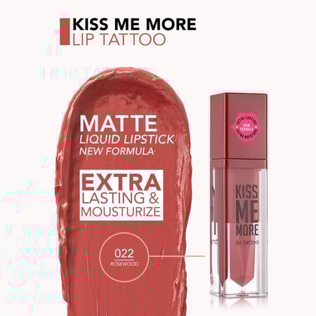 أحمر شفاه سائل غير لامع 022 روز وود من فلورمار