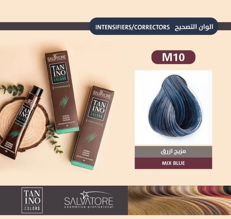 صبغة شعر مزيج الأزرق M10 من سيلفاتوري 60 جم