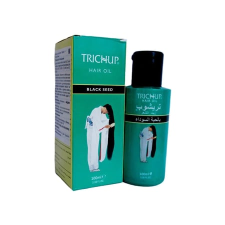 زيت الشعر العشبي الحبة السوداء من تريشوب 100 مل