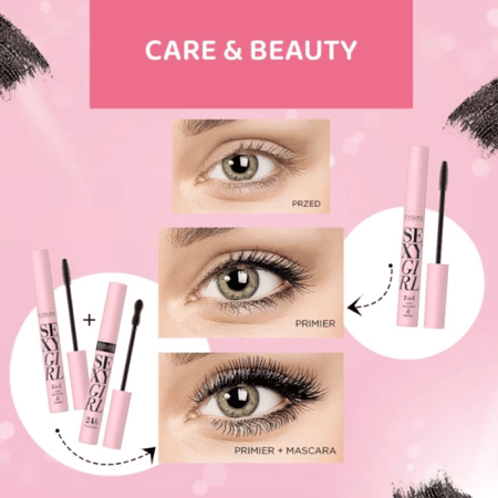 مسكرة لاش بوستر وبرايمر من ايفلين - 10 مل