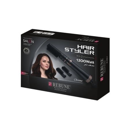 استشوار شعر احترافي مع فرشتين 1200 واط من ريبون 20862