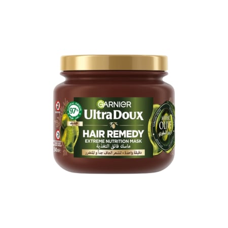 ماسك فائق التغذية للشعر الجاف بخلاصة زيت الزيتون من غارنييه 340 مل