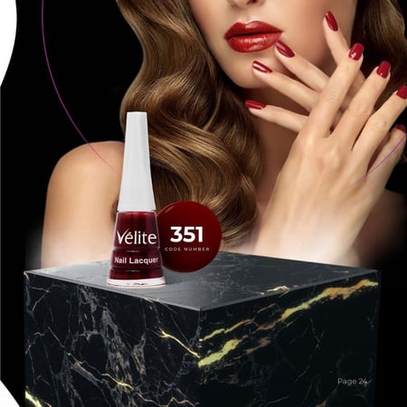 مناكير طلاء اظافر من ايليت - 351