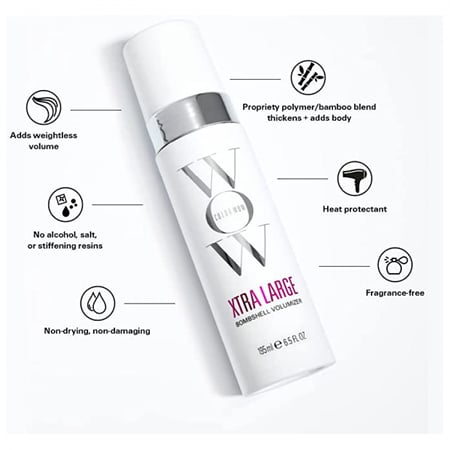 بخاخ مكثف للشعر اكسترا لارج بومب شيل من كولور واو - 195 مل