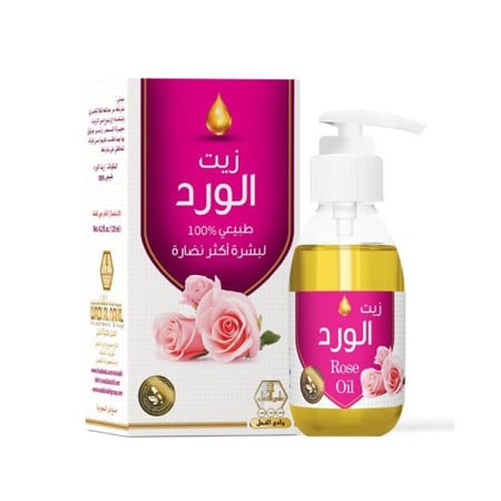 زيت الورد للعناية بالبشرة من وادي النحل - 125 مل