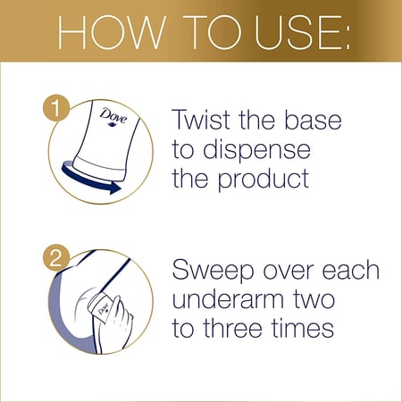 مزيل مضاد للعرق بودرة ناعمة من دوف 40 جم