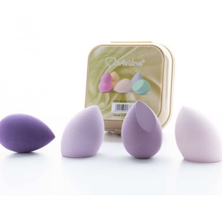 طقم اسفنج توزيع المكياج من كرستين