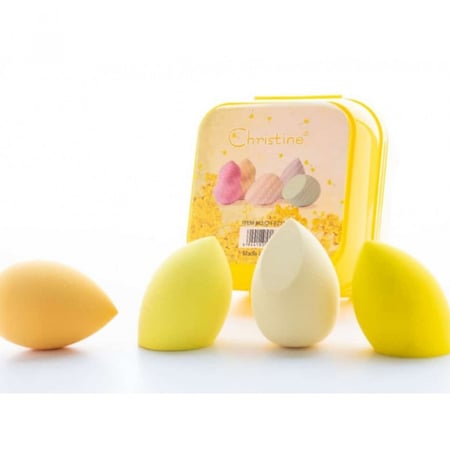 طقم اسفنج توزيع المكياج من كرستين