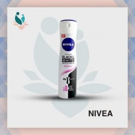 بخاخ مزيل العرق اوريجينال انفيزيبال بلاك & وايت من نيفيا- 150مل