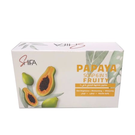 صابون البابايا لبشرة مشرقة من شفاء 135 جم
