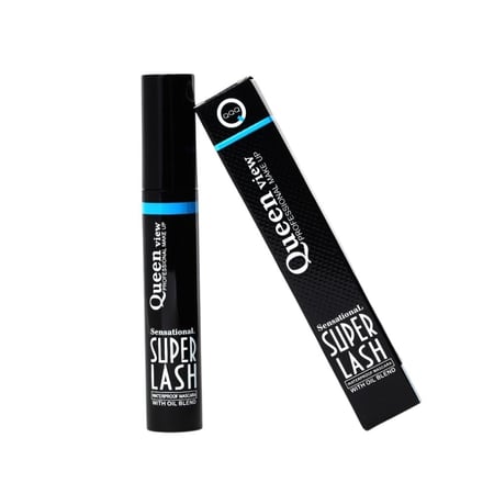 ماسكرا سوبر ليش مقاومة للماء من كوين فيو - أسود