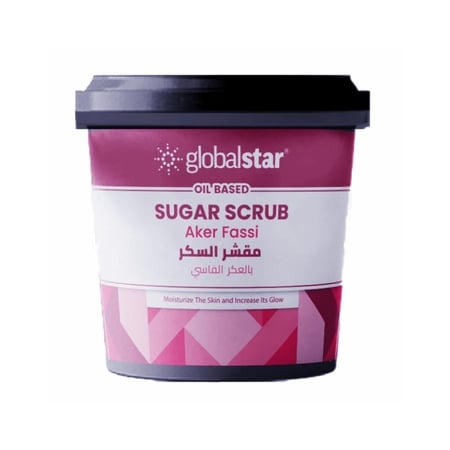 مقشر السكر الزيتي للجسم بالعكر الفاسي من جلوبال ستار 600 جم