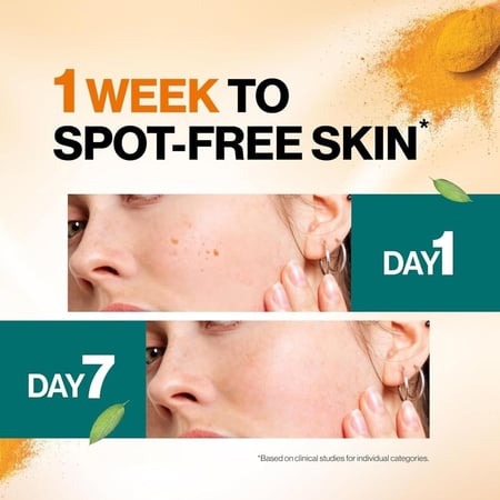 سيروم الوجه بالكركم لازالة البقع الداكنة من هيمالايا 30مل