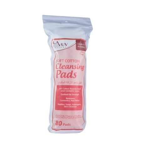 قطن إزاله المكياج من لافوف - 80 قطعه