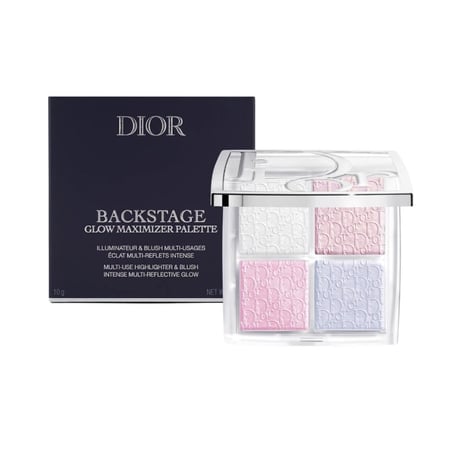 باليت هايلايتر وأحمر خدود باكستيج جلو من ديور - 002 فروستد أوبال جلو