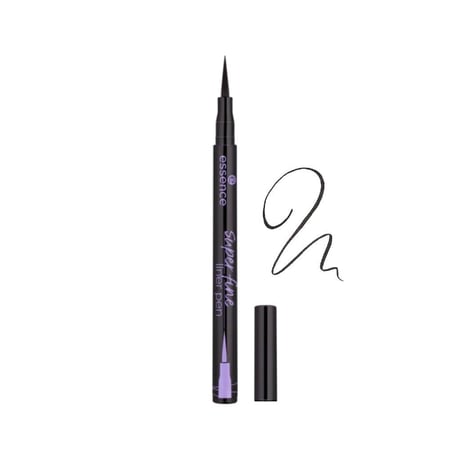 قلم تحديد العيون فائق الدقة من ايسنس - 01 اسود غامق