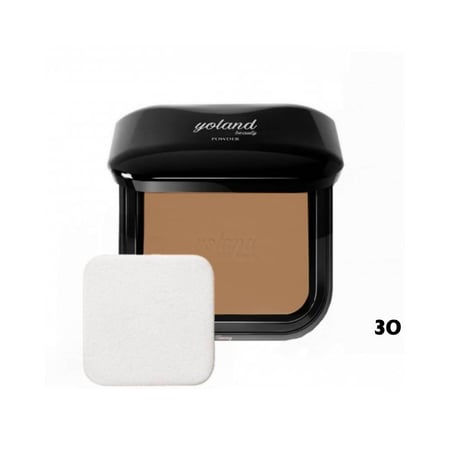 بودرة كريم أساس مخملية مضغوطة رقم 30 من يولاند بيوتي 10 جم