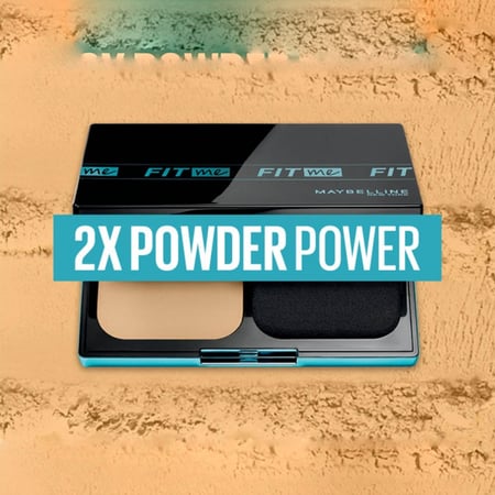 كريم أساس فيت مي في بودرة 123 سوفت نيود من مايبيلين نيويورك